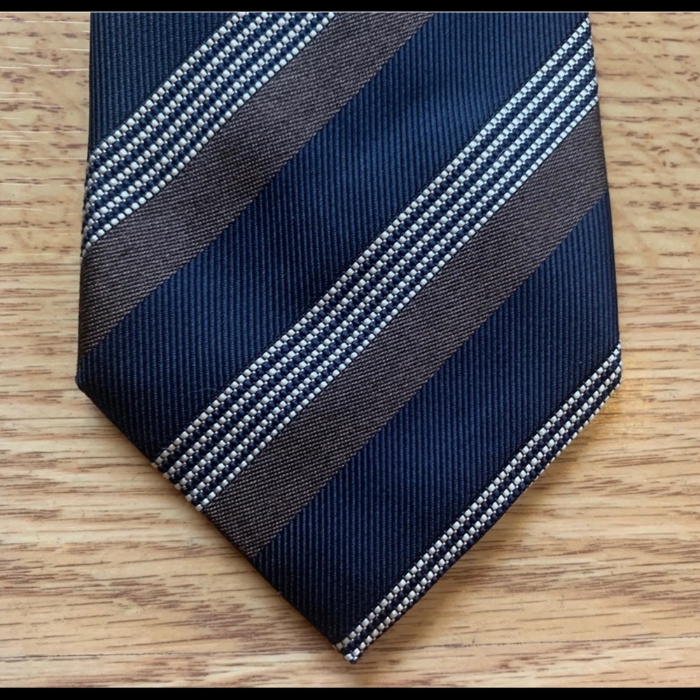 Ermenegildo Zegna Silk Striped Tie